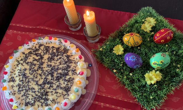mmhh lecker, österliche Eierlikörtorte