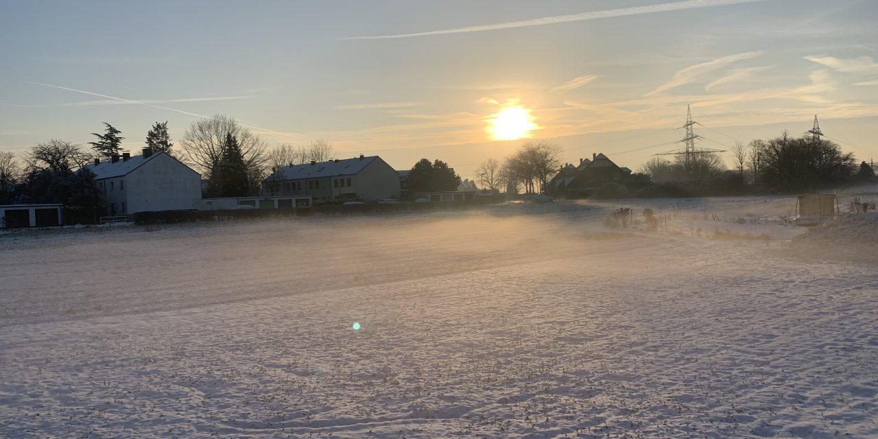 Spuren im Schnee