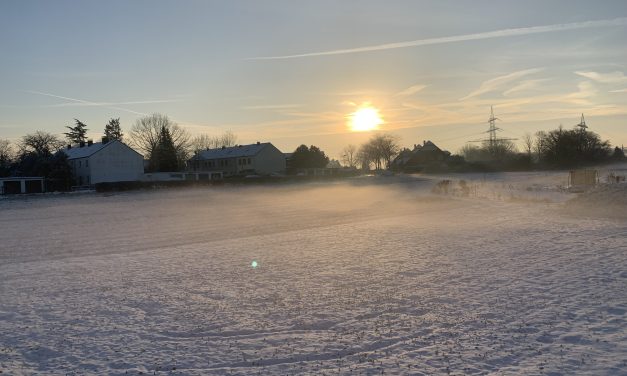 Spuren im Schnee